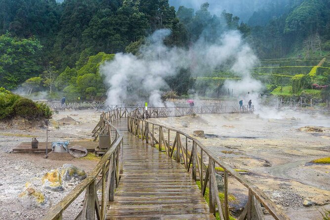 Furnas Volcano & Tea Plantation With Traditional Lunch, East Tour - Terra Nostra Park and the optional thermal soak