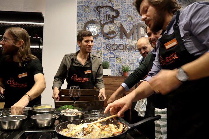 Hands on Portuguese Cooking Class in Lisbon - Sitting down to eat what you prepared
