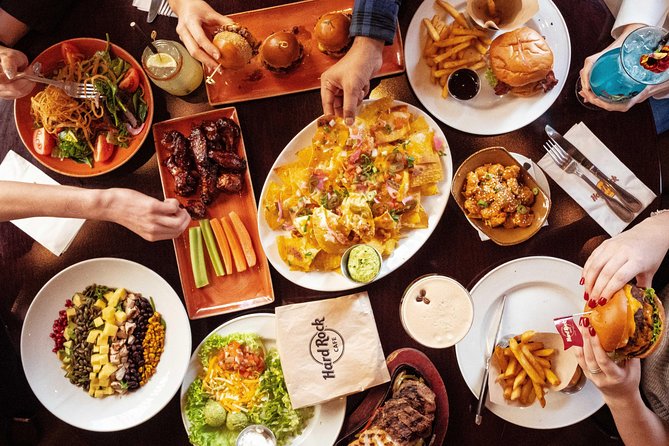 Hard Rock Cafe Lisbon with Set Lunch or Dinner - Priority seating and the arrival window