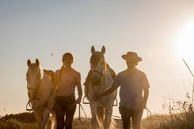 Horse Riding on the Beach - Passing the Melides Freshwater Lagoon