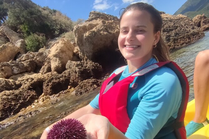 Kayak and Snorkeling Adventure in Lisbon - Cliff jumping with room to choose your comfort level