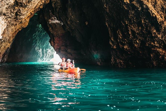 Kayak into the Hidden Caves and Secret Beaches - Praia do Castelo and the cave route