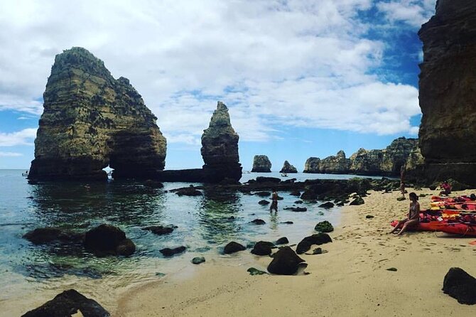 Kayak Tour to Ponta da Piedade Caves in Lagos - Paddling Out From Cais da Solaria