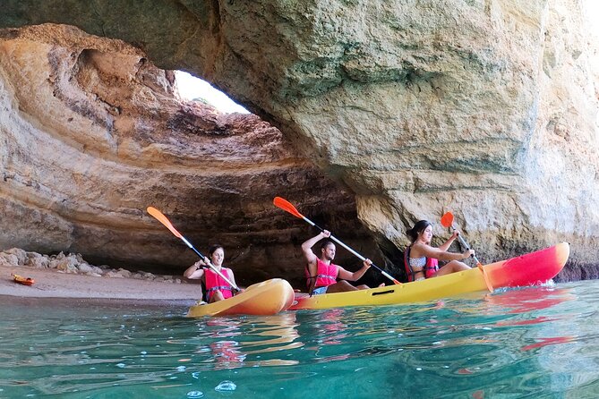 Kayak Tours to Benagil & Marine caves - From Benagil Beach - Benagil Cave from the water