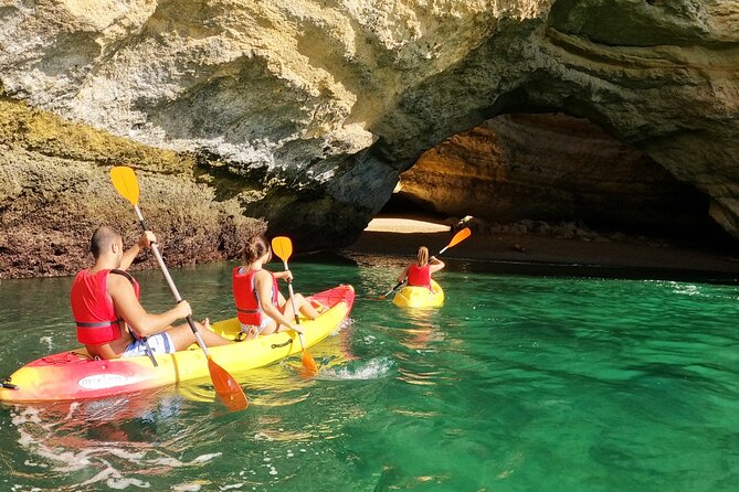 Kayak Tours to Benagil & Marine caves - From Benagil Beach - Waves, safety, and the right equipment