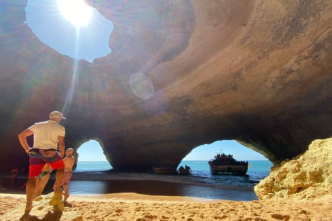 Kayaking to Benagil Cave, Small group guided by a local native - Getting started in a backrest kayak