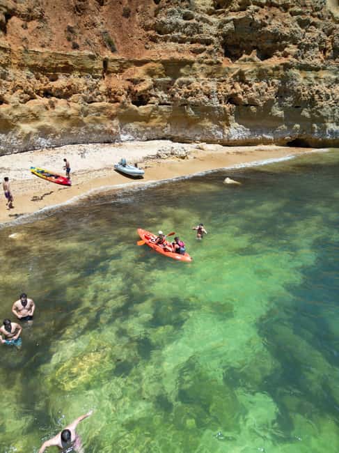 Lagoa: Benagil Caves and Wild Beaches Tour with Local Guide - A quieter start near Benagil