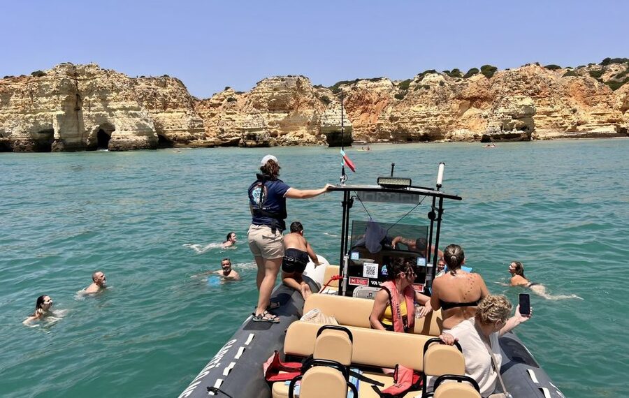Lagoa: Dolphin Watching & Benagil Tour with Biologist Guide - Meeting point and practical arrival advice