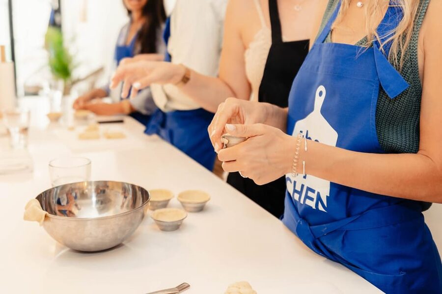 Lagos: Bake Pastel de Nata – Class in Lagos, Algarve - Step one: preparing the puff pastry