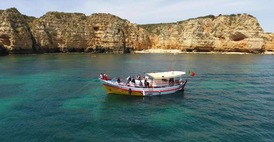 Lagos: Ponta da Piedade Cave and Coastal Tour - Boarding the Mananita in Lagos