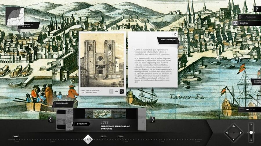 Lisboa Story Centre: 1-Day Admission Ticket - The sixth area and the virtual model upstairs