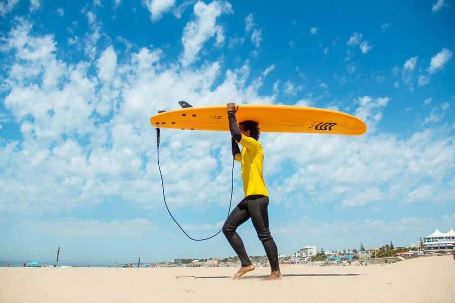 Lisbon: 1.5-Hour Surf Lesson - Into the Atlantic for your first waves