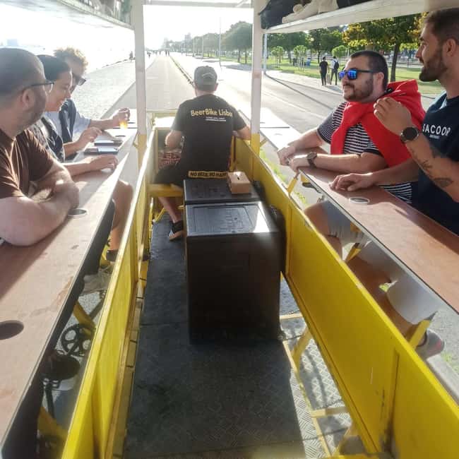 Lisbon: 1-Hour Beer or Sangria Bike Sightseeing Tour - Key points to know before you pedal