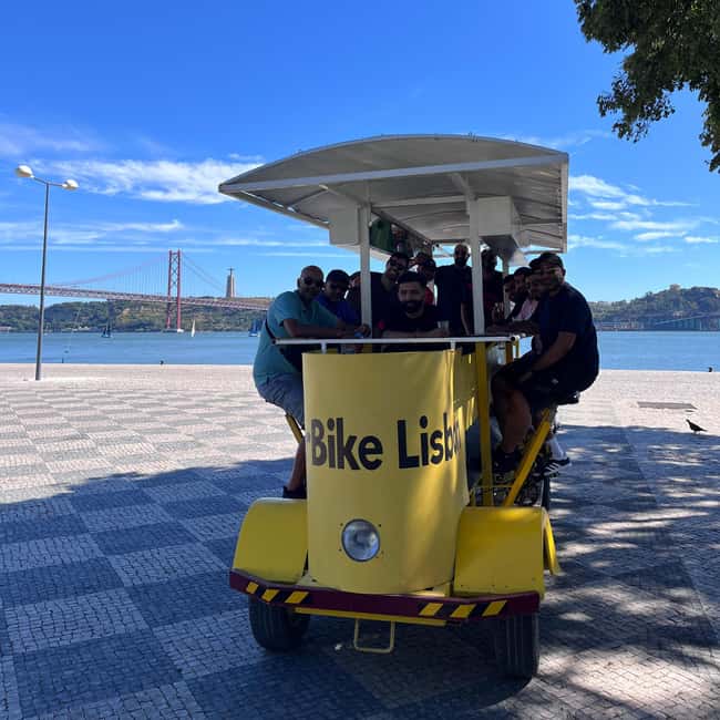 Lisbon: 1-Hour Beer or Sangria Bike Sightseeing Tour - Belem supplies the classic Lisbon landmarks