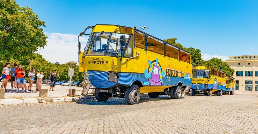 Lisbon: Amphibious Sightseeing Tour - From Doca de Santo Amaro into Lisbon
