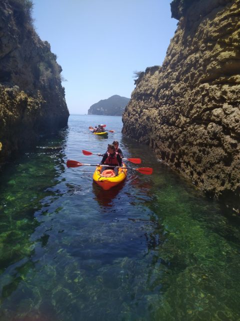Lisbon: Arrábida Kayak and Coasteering Adventure Tour - Sea caves, castle cliffs, and optional jumps