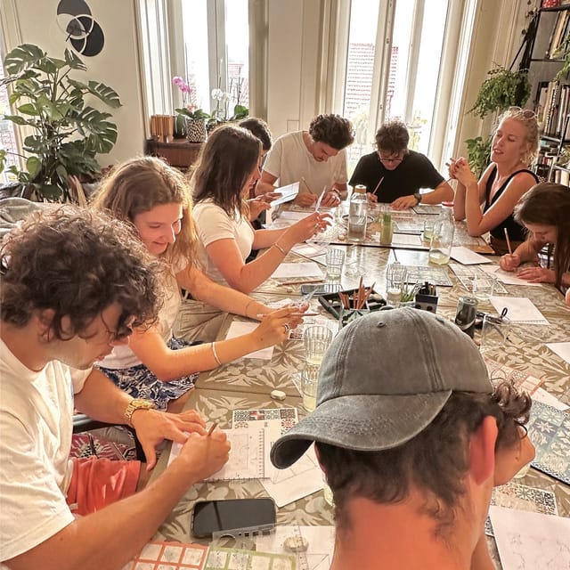 Lisbon: Azulejos' Design Create Your Own Tile Workshop - Key points at a glance