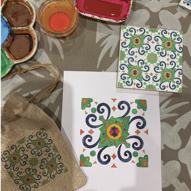 Lisbon: Azulejos' Design Create Your Own Tile Workshop - The value of a $64 Lisbon activity