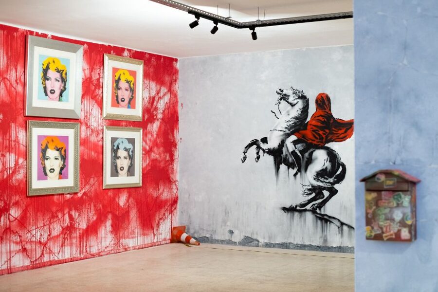 Lisbon: Banksy Museum Permanent Exhibition Entry Ticket - The Walled Off Hotel reproduction