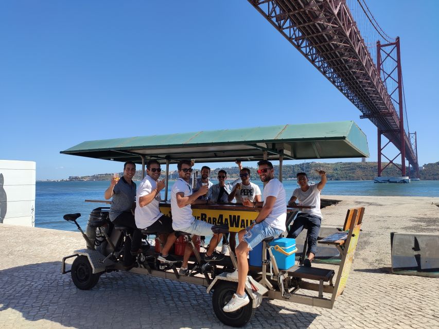 Lisbon: Beer Bike Tour with Sangria and Beer - Group size, shared seating, and the private option