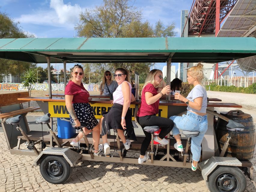 Lisbon: Beer Bike Tour with Sangria and Beer - Guide service and what to expect from the staff