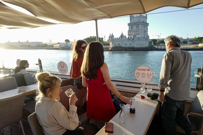 Lisbon Boat ride on Tagus river - The Monument to the Discoveries from the river