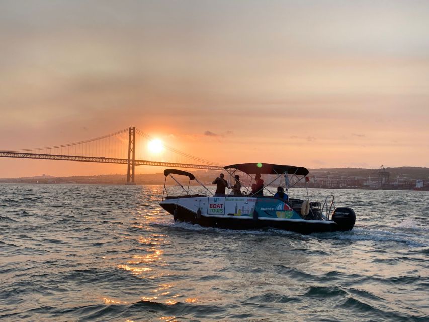 Lisbon: Boat Tour with Champagne - The historic ships and submarine near the riverfront