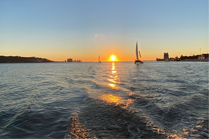 Lisbon: Catamaran Luxury Sunset and Wine Tour - The Discoveries Monument and Belém’s grand waterfront