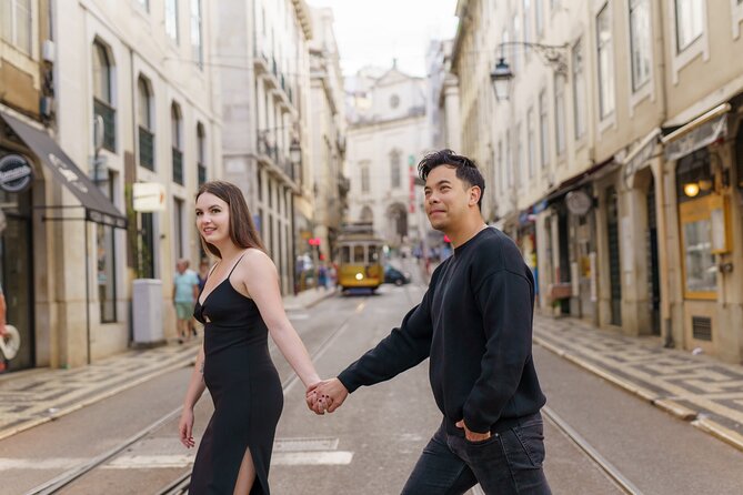 Lisbon Cinematic Photoshoot with Top-Rated Photographer - Baixa squares: Rossio and Praça da Figueira