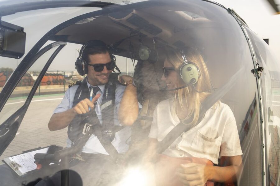 Lisbon: City and Coastline Sightseeing Helicopter Flight - From Torre VTS to Lisbon’s coastline