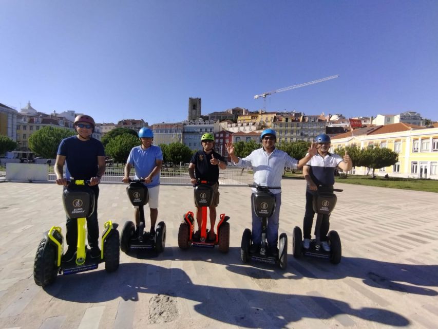 Lisbon: City Highlights Segway Tour - Down through Baixa and its calçada pavement