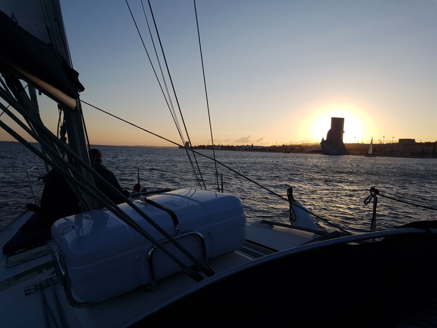 Lisbon: City Skyline Sailboat Cruise with Drink and Snacks - Choosing the right departure time