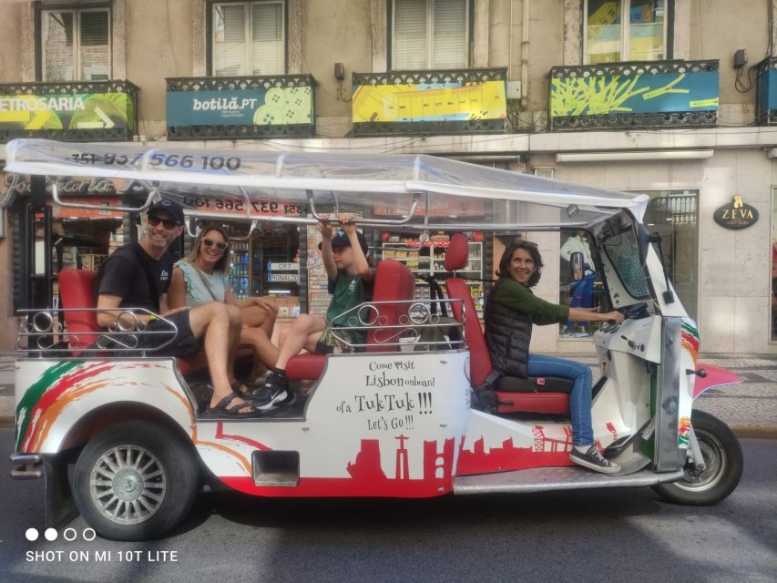 Lisbon: City Tour by Tuk Tuk - Choosing between 1.5, 3, and longer tours