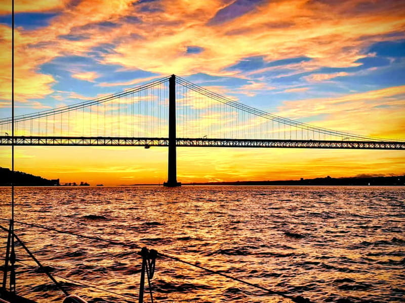 Lisbon: Daytime or Sunset Boat Cruise with History and Wine - Ponto Final and the view toward Lisbon’s old quarters
