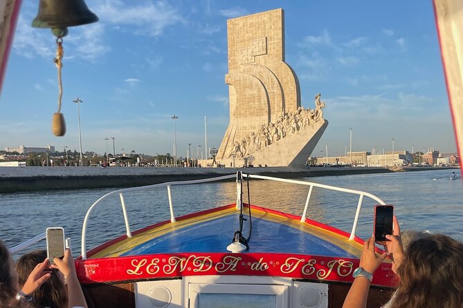 Lisbon Daytime & Sunset Tradicional Boat Tour Sightseeing Cruise - Belém Tower from the Tagus