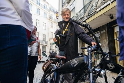 Lisbon E-Bike Tour Commerce Square, Mouraria and Alfama