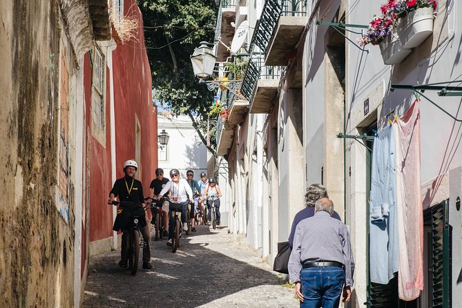 Lisbon E-Bike Tour Commerce Square, Mouraria and Alfama - Martim Moniz and the route back downhill