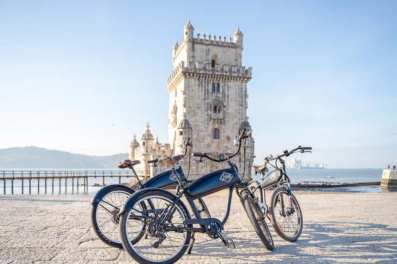 Lisbon: Electric Bike Tour by the River to Belém - Jerónimos Monastery and Manueline stonework