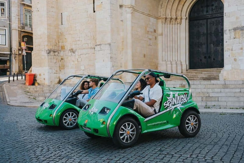 Lisbon: GPS-Guided Spinach Tour by Electric Car - What driving a Spinach car through Lisbon is really like