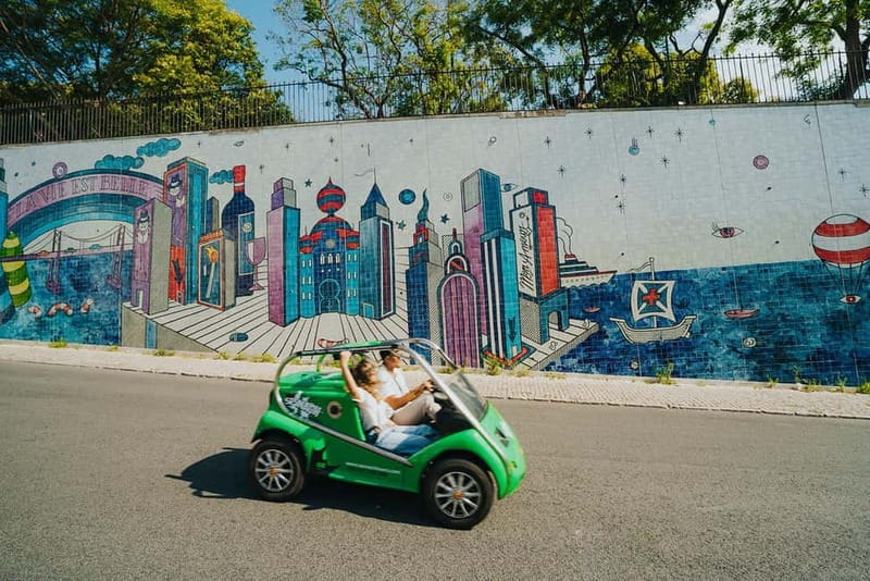 Lisbon: GPS-Guided Spinach Tour by Electric Car - Timing, meeting point, and real value at $68