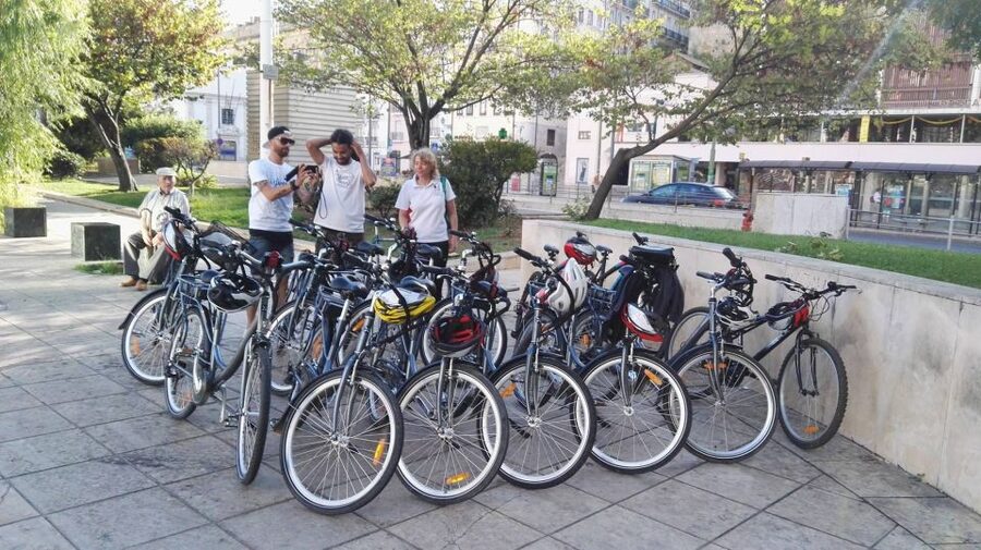 Lisbon: Guided E-Bike Tour to Belém - City Hall, Pink Street, and LX Factory