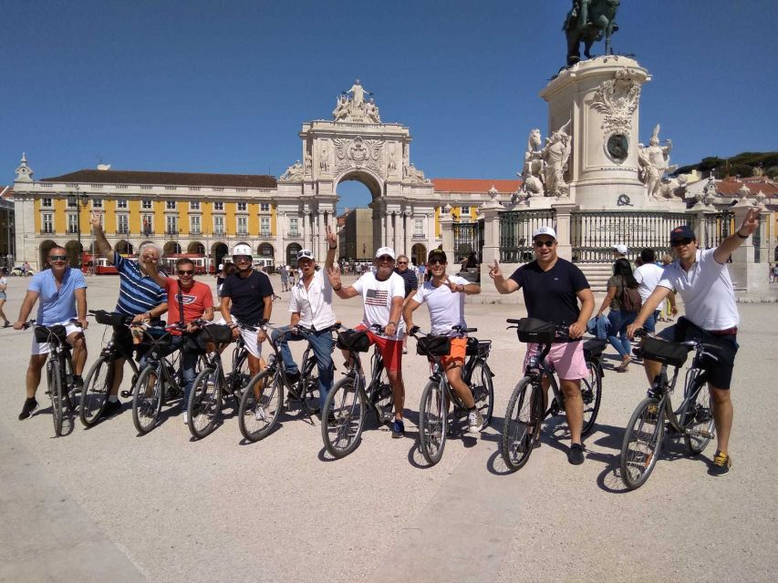 Lisbon: Guided E-Bike Tour to Belém - Belém Tower beside the Tagus