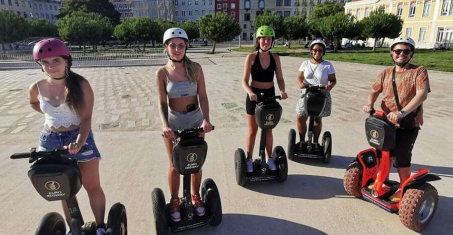 Lisbon: Guided Riverside Segway Tour - Learning the Segway before Terreiro do Comércio
