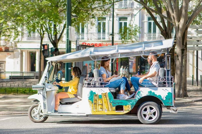 Lisbon: Half-Day Private Tuk Tuk Tour - From Camões Square to Estrela Basilica