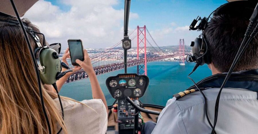 Lisbon: Helicopter Ride, Boat Trip, & Old Town Walking Tour - Starting in Rossio and walking through old Lisbon