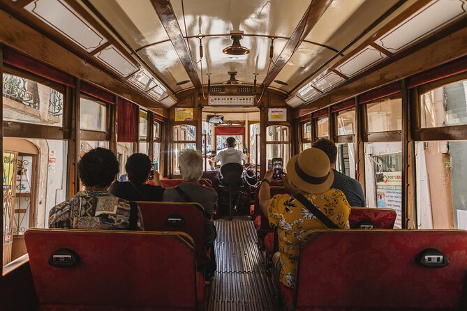 Lisbon Hills Red Tram by Tram 28 route - One hour on board, plus 24-hour transport access