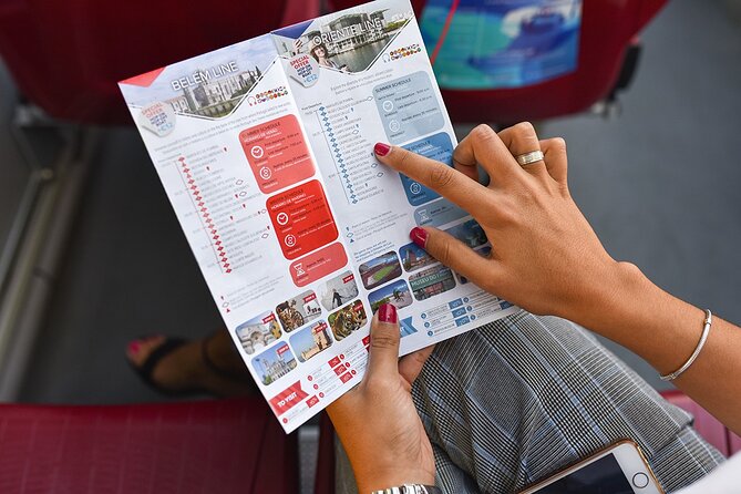Lisbon Hop On Hop Off Bus and Boat Tour - The red route from Marquês de Pombal to Belém