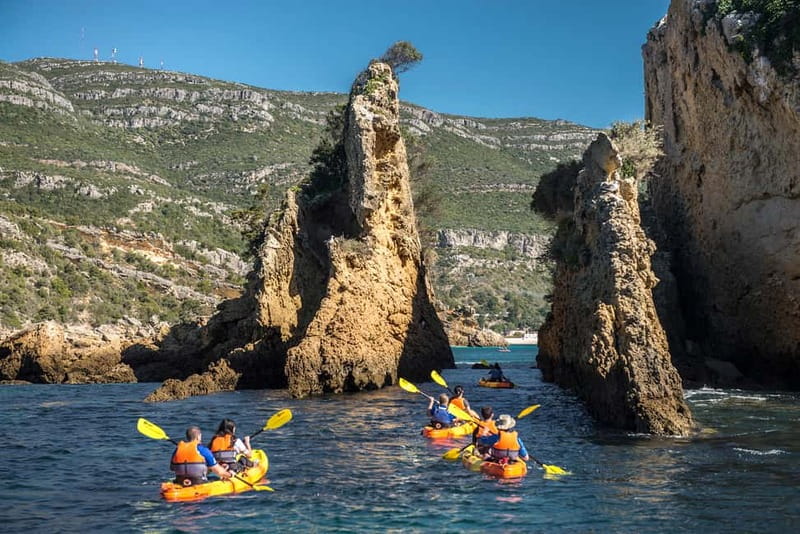 Lisbon: Kayak Tour Arrábida Natural Park, Setubal, Sesimbra - Caves, secluded beaches, and the value of a guide