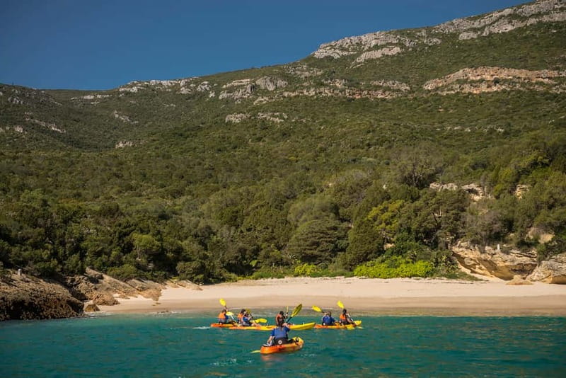 Lisbon: Kayak Tour Arrábida Natural Park, Setubal, Sesimbra - What is included, and what you still need