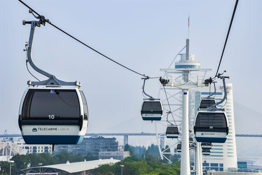Lisbon: Nations Park Gondola Lift Cable Car Round Trip - Stay aboard or make it a flexible stop